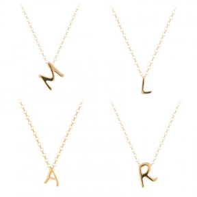 Collar ARXIS Inicial Dorada