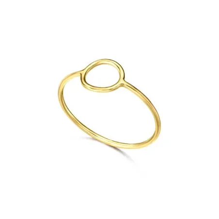 Anillo LeCarré Mujer Oro Amarillo Circulo Liso GA035OA