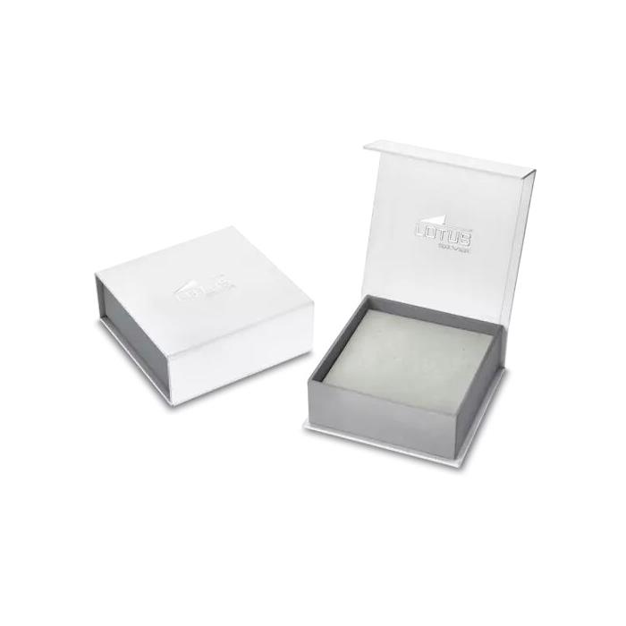 Gargantilla Lotus Silver Mujer Hoja Plata y Circonitas LP3086-1/1