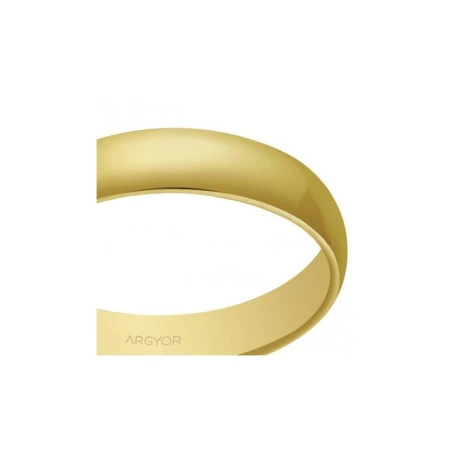 Alianza boda 4mm oro confort 5640001