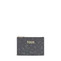 Monedero Tarjetero TOUS Kaos Mini Lines Gris Oscuro 2002184248