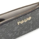 Monedero Tarjetero TOUS Kaos Mini Lines Gris Oscuro 2002184248