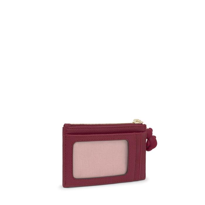 Monedero Tarjetero TOUS Brenda Granate 2002106121