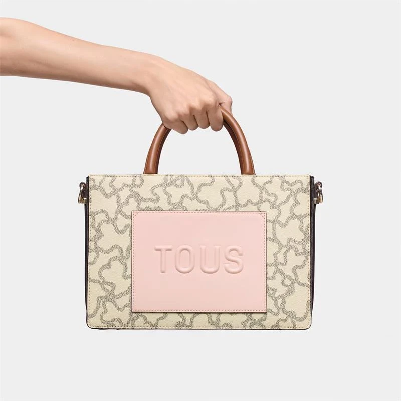 Bolso Shopper Amaya TOUS  Kaos Icon Beige Mediano 2002188201