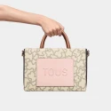 Bolso Shopper Amaya TOUS  Kaos Icon Beige Mediano 2002188201