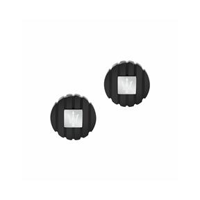 Gemelos Maserati Iconic Acero Negro y plateado JM5249JD02