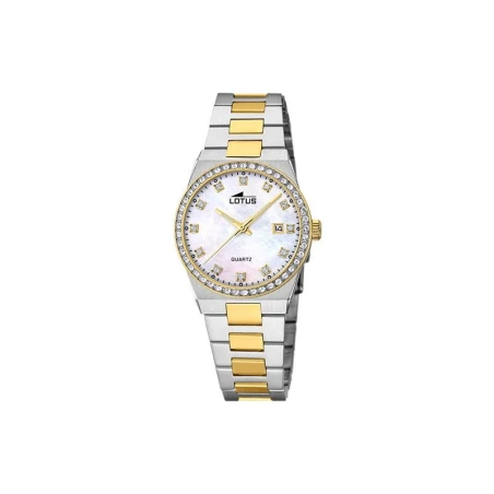 Reloj Lotus Freedom Plateado y Dorado Analógico Mujer 18886/B