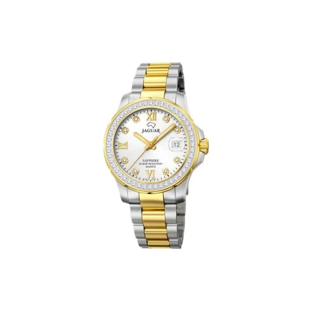 Reloj Jaguar Executive Plateado y Dorado Analógico Mujer J893/1