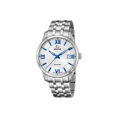 Reloj Jaguar Acamar Hombre Plateado y Azul Analógico J964/1