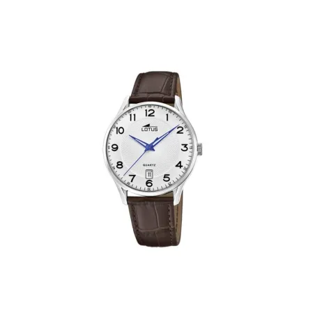 Reloj Lotus Classic Strap Plateado y Negro Analógico Hombre 18402/G