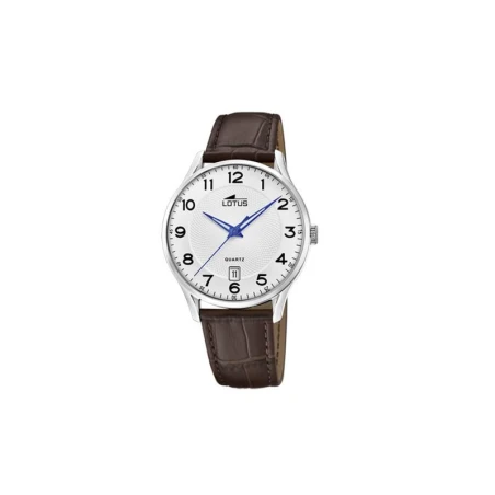 Reloj Lotus Classic Strap Plateado y Negro Analógico Hombre 18402/G