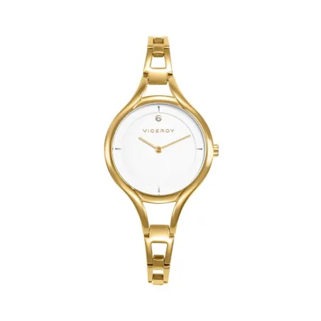Reloj Viceroy Air Dorado y Blanco Analógico Mujer 42448-07