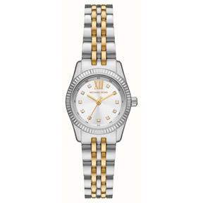Reloj Michael Kors Lexington Plateado y Dorado Analógico Mujer  MK4740