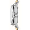 Reloj Michael Kors Lexington Plateado y Dorado Analógico Mujer  MK4740