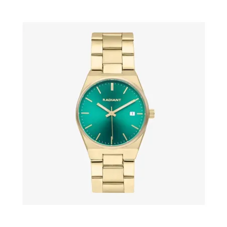 Reloj Radiant AirMini Plateado, Dorado y Verde Analógico Mujer RA648203