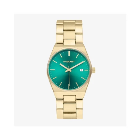 Reloj Radiant AirMini Plateado, Dorado y Verde Analógico Mujer RA648203