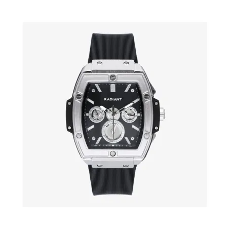 Reloj Radiant Ryan Negro y Plateado Multifunción Hombre RA655201