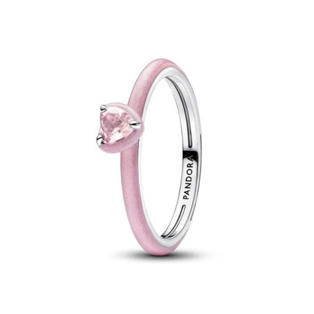 Anillo Pandora Me Corazón Chakra Rosa 193088C02