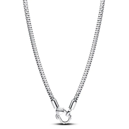 Collar Pandora Cadena & Cierre Tachuelas 393682C00