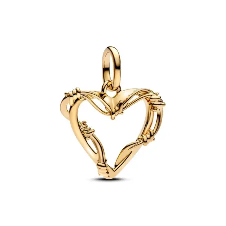 Charm Medallón Pandora Me Corazón de Alambre 762526C00