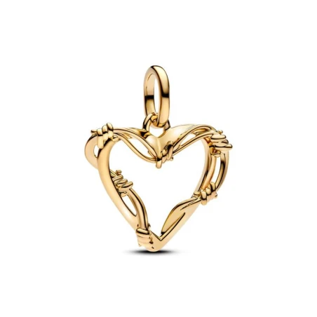 Charm Medallón Pandora Me Corazón de Alambre 762526C00