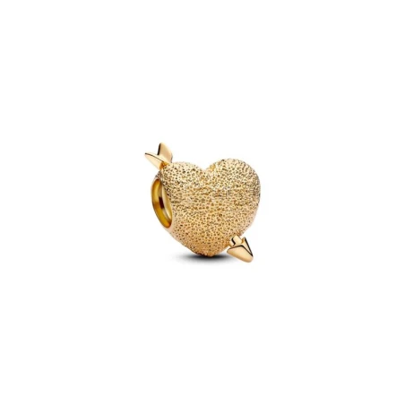 Charm Pandora Corazón Cupido Baño Oro 763666C00