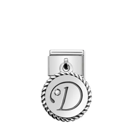 Composable Classic CHARMS LETTERS acero y plata 925 oss. D