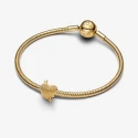 Charm Pandora Corazón Cupido Baño Oro 763666C00
