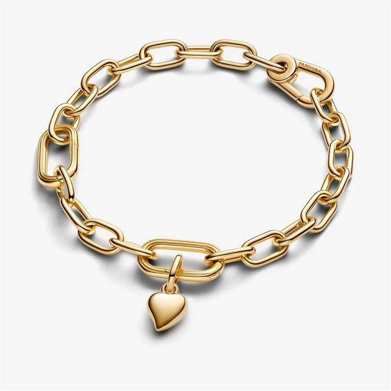 Charm Colgante Pandora Me Corazón Baño Oro 763691C00