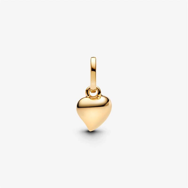 Charm Colgante Pandora Me Corazón Baño Oro 763691C00