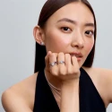 Anillo Pandora Corazones Halo Brillante 193662C01