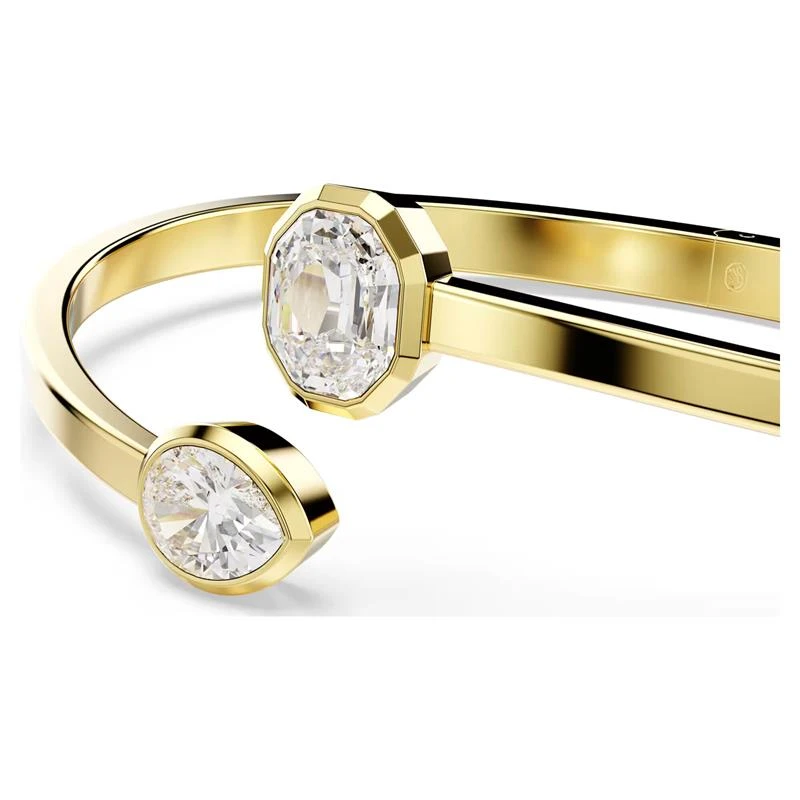 Brazalete Swarovski Imber Baño Oro y Cristales Blancos 5714315