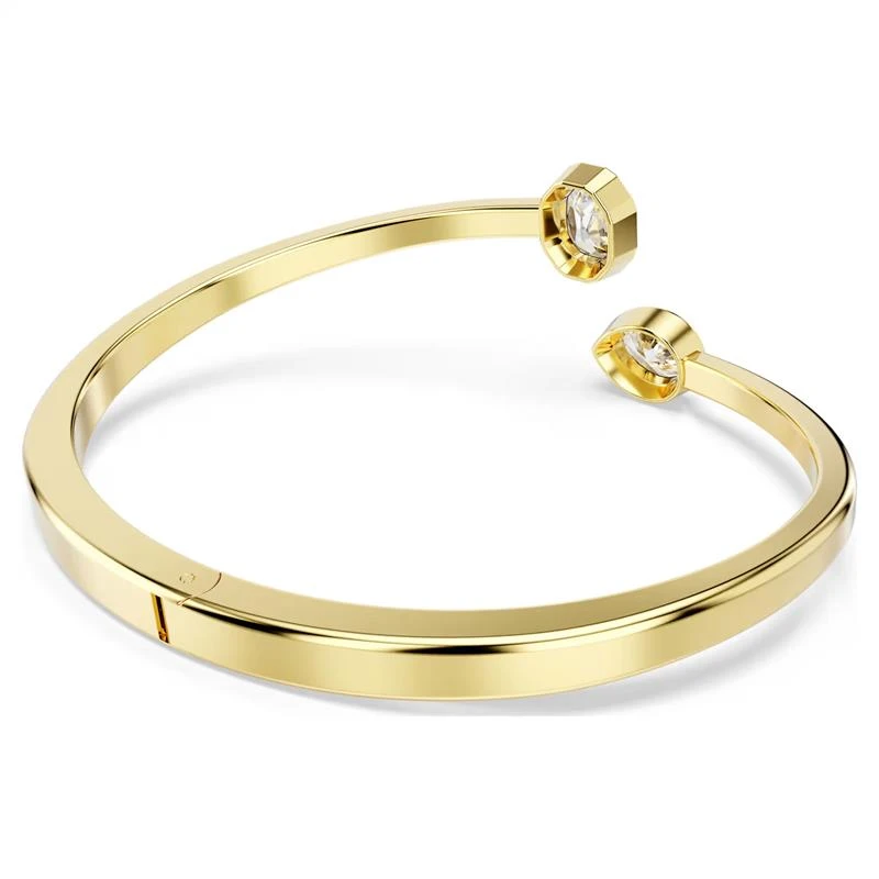 Brazalete Swarovski Imber Baño Oro y Cristales Blancos 5714315