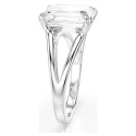 Anillo Swarovski Stilla Baño Rodio y Cristal Blanco 5717880
