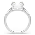 Anillo Swarovski Stilla Baño Rodio y Cristal Blanco 5717880