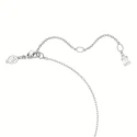 Conjunto Gargantilla y Pendientes Swarovski Corazones Baño Rodio y Cristales Blancos 5720849