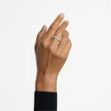 Anillo Swarovski Una Angelic Baño Rodio y Cristales Blancos 5636268