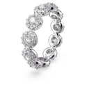Anillo Swarovski Una Angelic Baño Rodio y Cristales Blancos 5636268