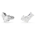 Conjunto Gargantilla y Pendientes Swarovski Mesmera Baño Rodio y Cristales Blancos 5665829
