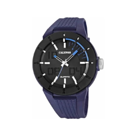 Reloj Calypso Street Style Azul y Negro Analógico Hombre K5629/3