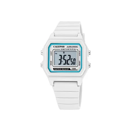 Reloj Calypso Crush Blanco Digital Hombre K5805/1