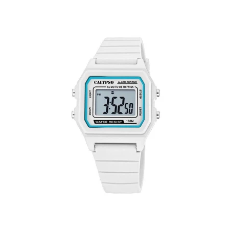 Reloj Calypso Crush Blanco Digital Hombre K5805/1