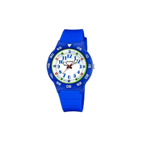 Reloj Calypso Kids Sweet Azul y Blanco Analógico Niño K5828/4