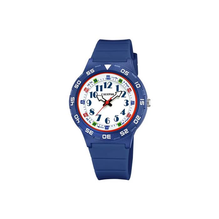 Reloj Calypso Kids Sweet Azul y Blanco Marino Analógico Niño K5828/5