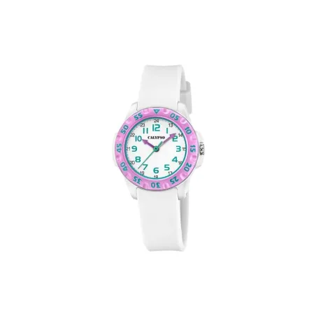 Reloj Calypso Kids Sweet Blanco y Rosa Analógico Niña K5829/1