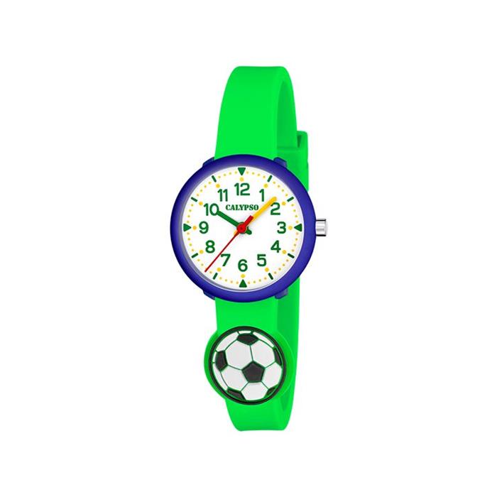 Reloj Calypso My First Watch Verde y Azul Analógico Niño K5845/5