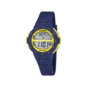 Reloj Calypso Junior Collection Azul y Amarillo Niño Digital K5850/5