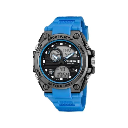 Reloj Calypso Street Style Azul y Negro Digital Hombre K5854/1