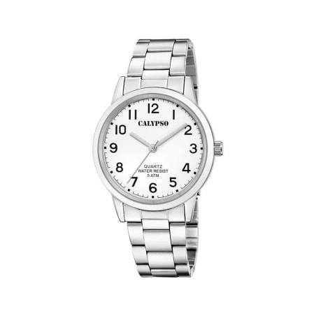 Reloj Calypso Basic Plateado Analógico Hombre K5858/1