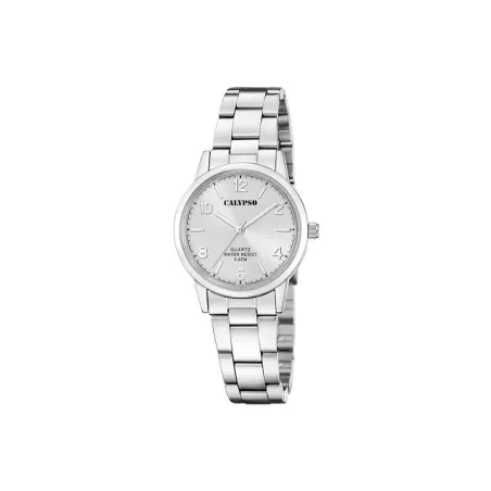 Reloj Calypso Basic Plateado Analógico Mujer K5859/2
